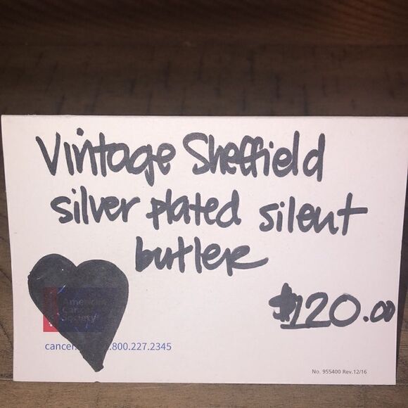 Vintage Sheffield Lion 🦁 Horse 🐴 Silver Plated Silent Butler working condition - Picture 14 of 16